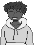 young man wearing hoodie smiling